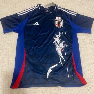 Japan Soccer Jersey  Naruto Edition XL